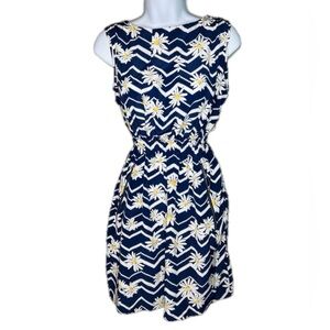 Daisy print dress juniors medium